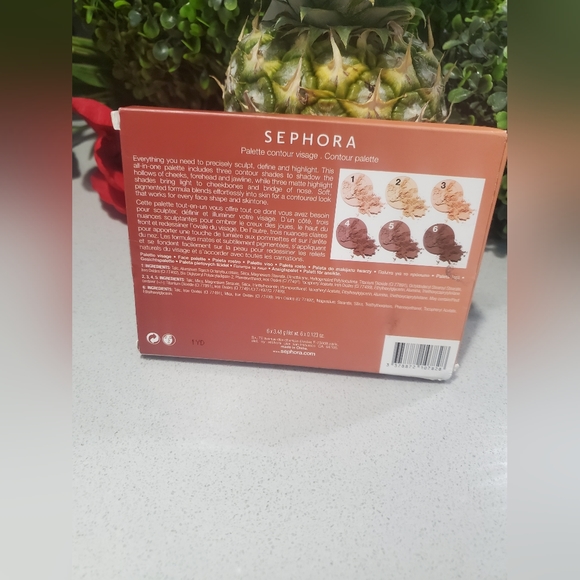 NWOT SEPHORA Palette contour de 6 nuances pour le visage - Picture 4 of 5